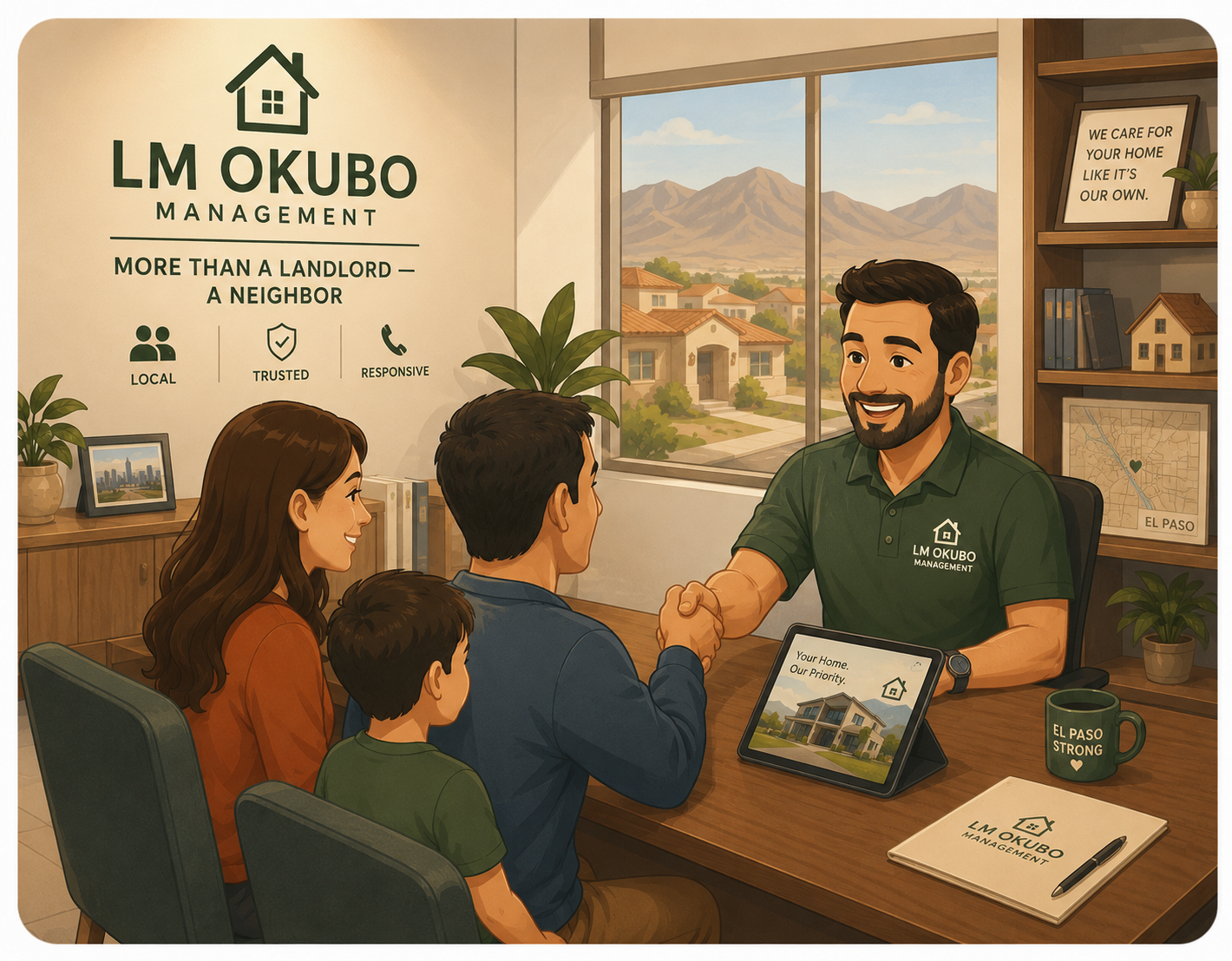 L & M Okubo Management & Services — El Paso property management
